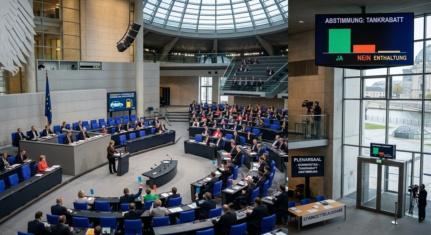 Bundestag entscheidet über 17-Cent-Tankrabatt: Reicht die Entlastung noch aus?