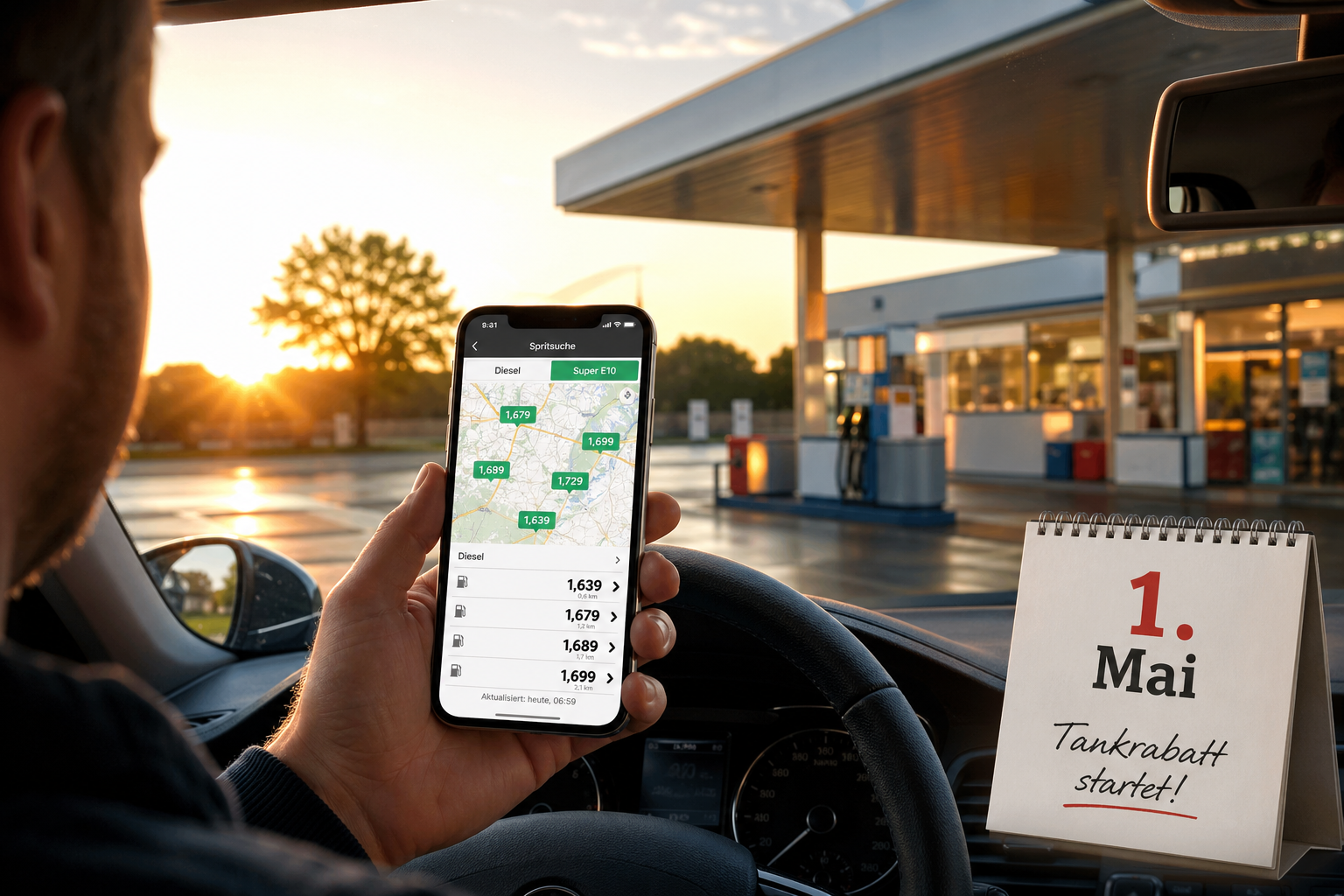 Noch vier Tage bis zum Tankrabatt – was jetzt für Autofahrer wichtig ist